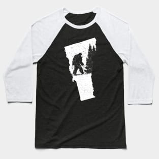 Bigfoot Vermont State Baseball T-Shirt